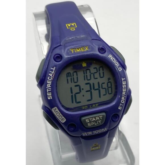 Timex Ironman Triathlon Womens Multifunction Sports Watch 34mm WR 100m Indiglo - Picture 3 of 10